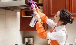 油烟机如何去油污