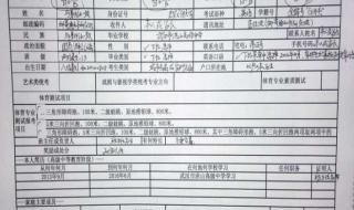 中考志愿表怎么填