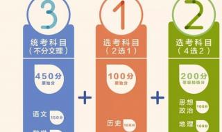 高考总分750分是怎么分配的